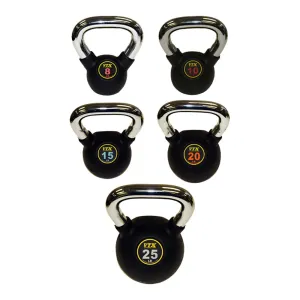 VTX 8 lbs to 25 lbs 5 piece Club Kettlebell Set