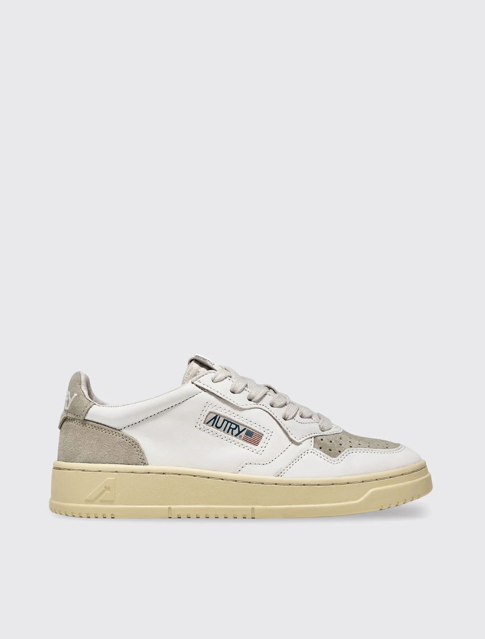 W Medalist Low Sneakers in Suede and Leather