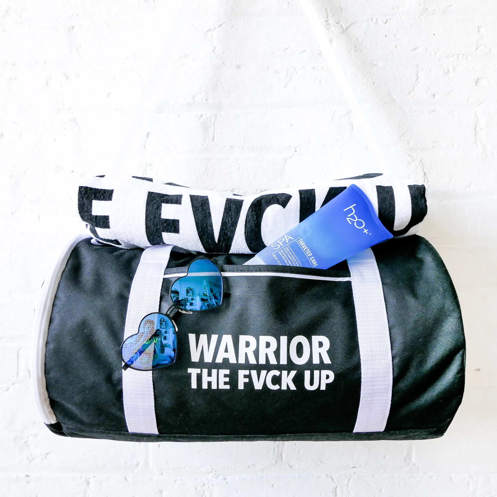 Warrior Warm Up Set - Victory Sport Duffel and Towel Set