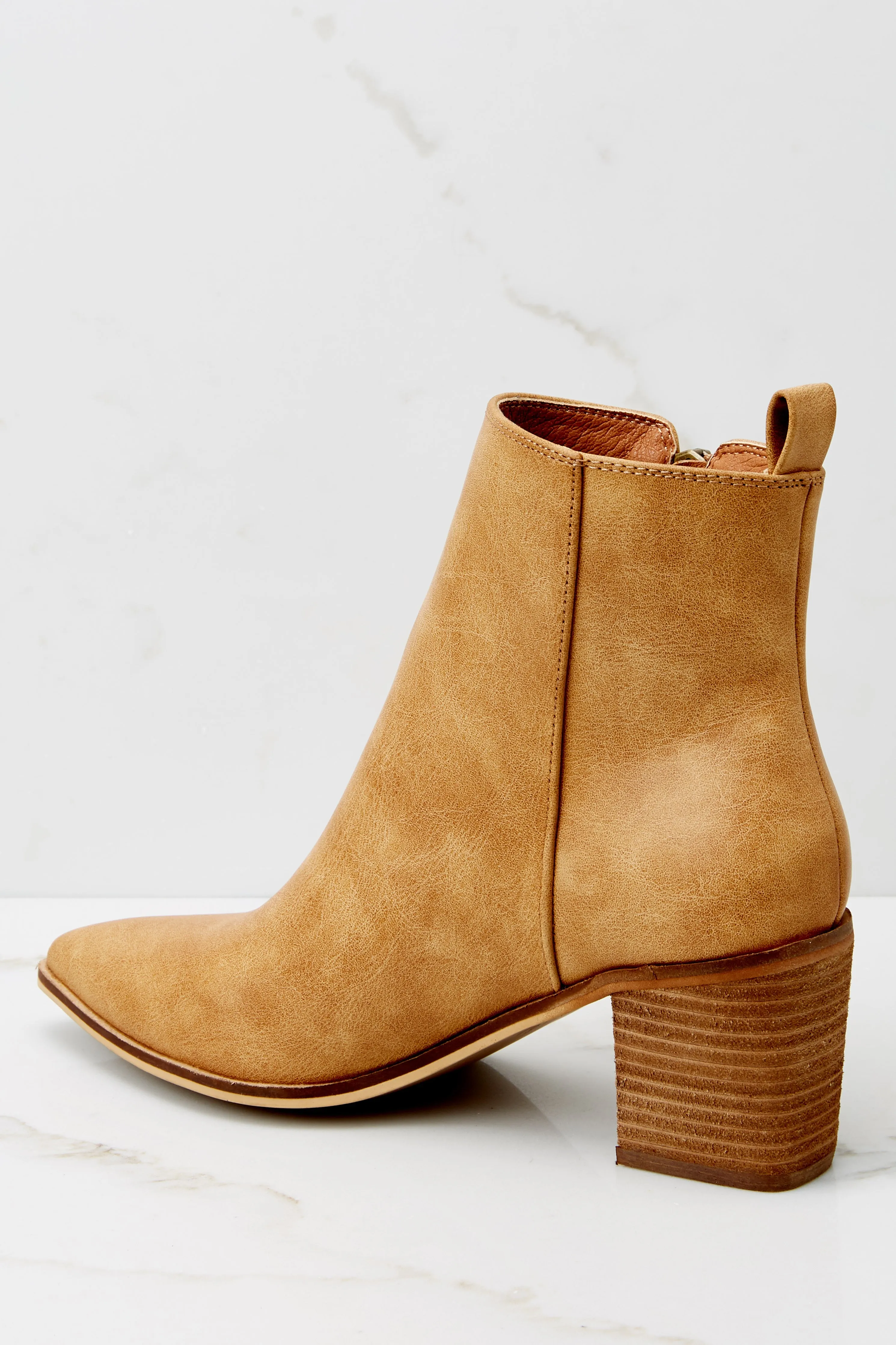 Wearable Art Camel Ankle Booties