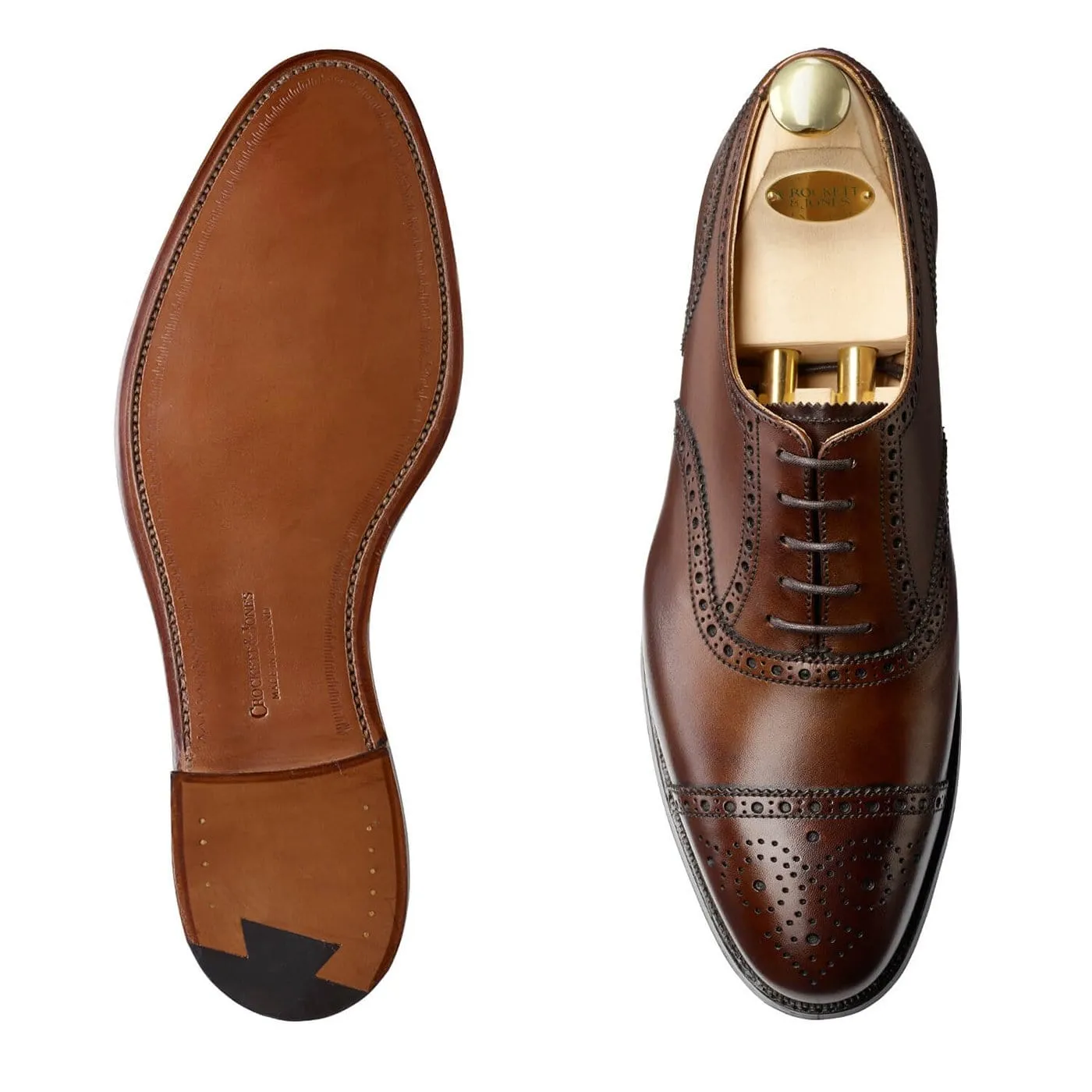 Westfield Dark Brown Burnished Calf