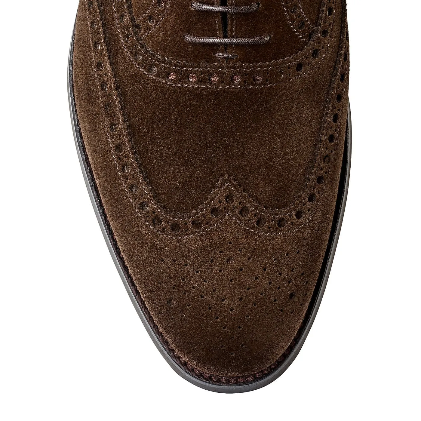 Westgate 2 Dark Brown Calf Suede