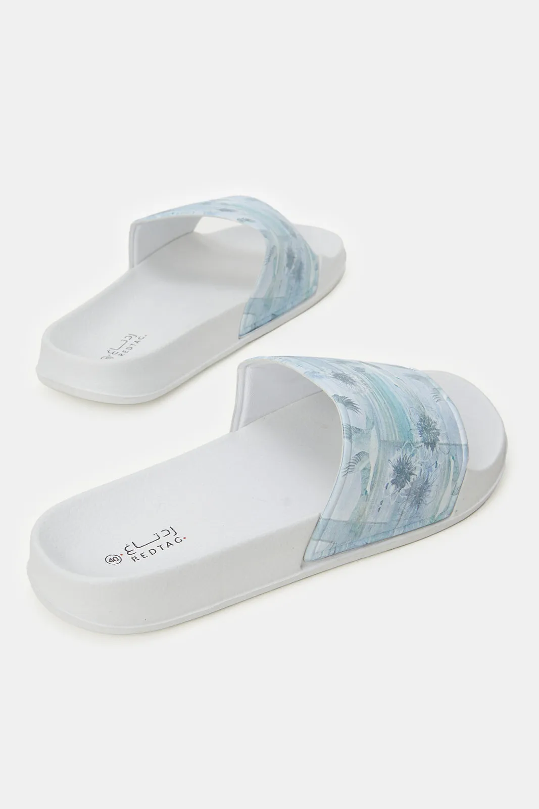 Women White Birds Print Slide