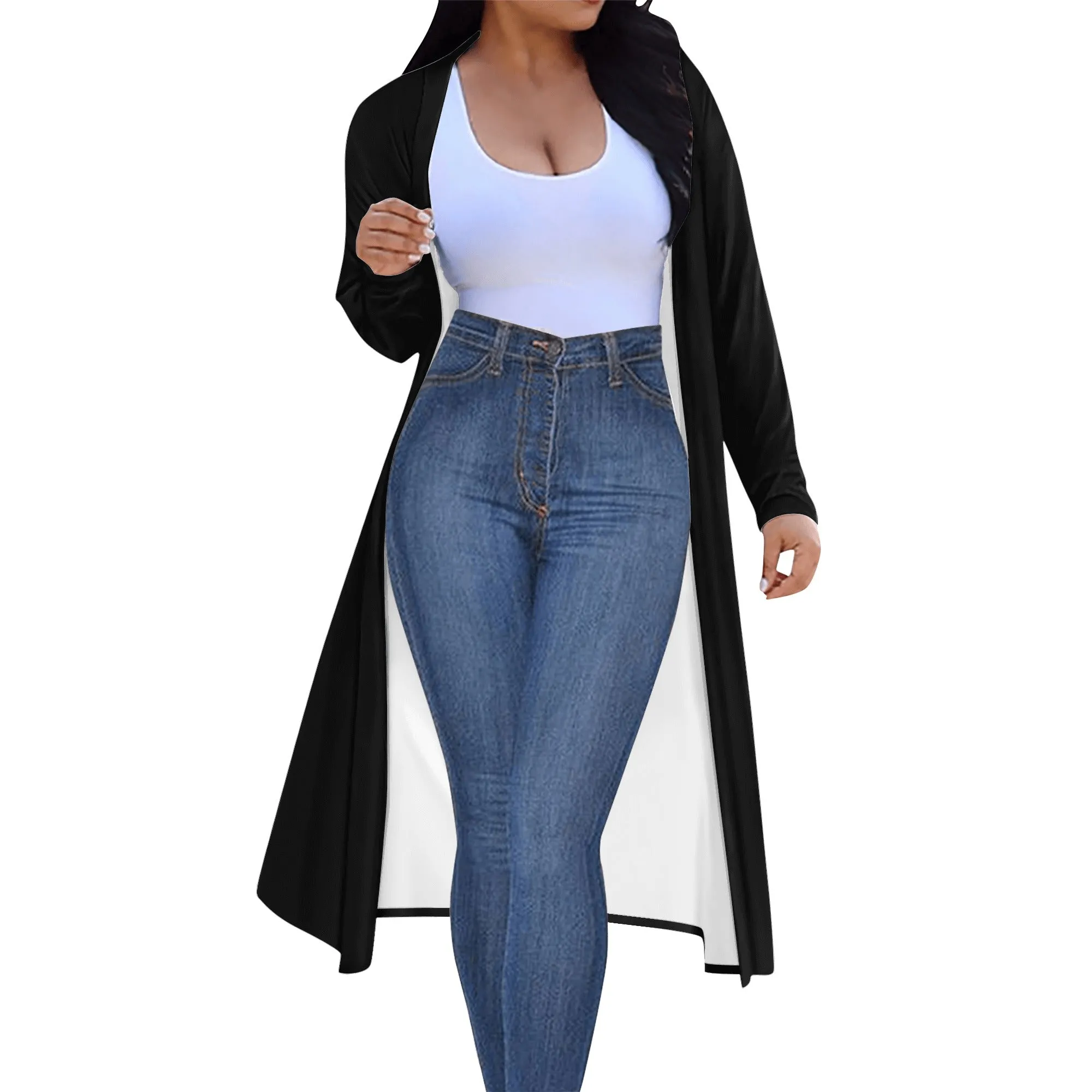 Womens Long Sleeve Jacket Cardigan