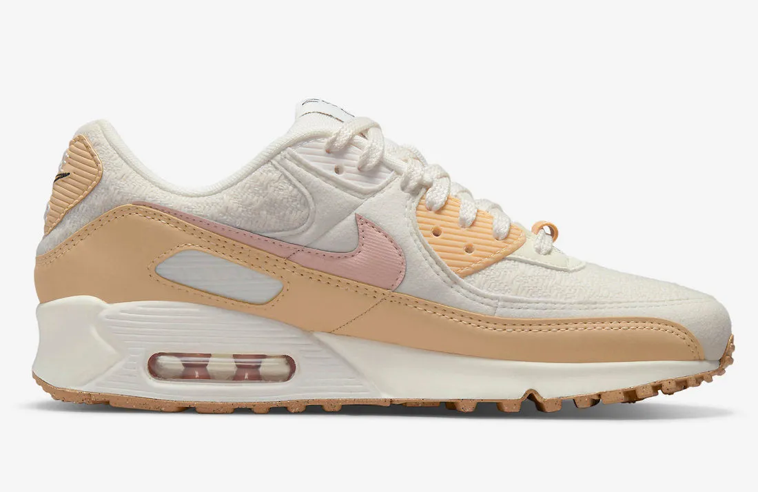 Women's Nike Air Max 90 SE Sail Arctic Orange Phantom DJ9997-101