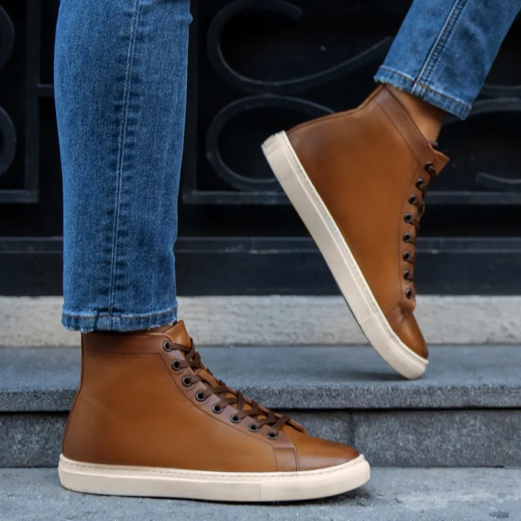 Women's Premier High Top | Toffee