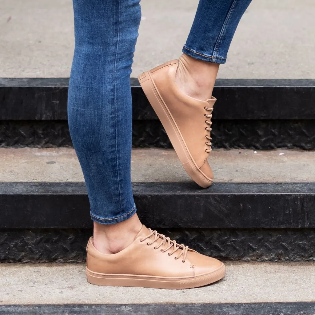 Women's Premier Low Top | Natural Vachetta