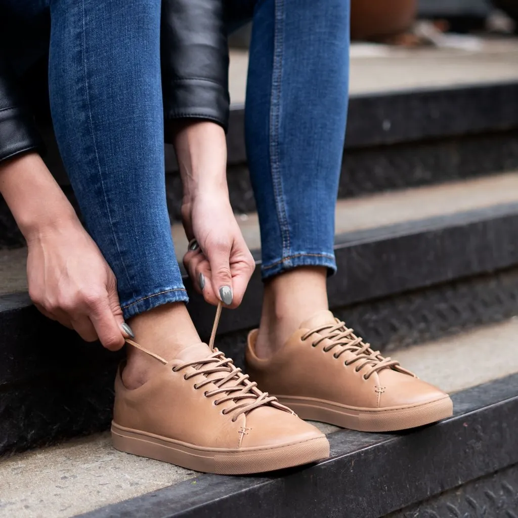 Women's Premier Low Top | Natural Vachetta